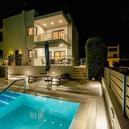 Villa The Palm, Beach & Airport Closeby - Pool Porto Rafti Exterior photo